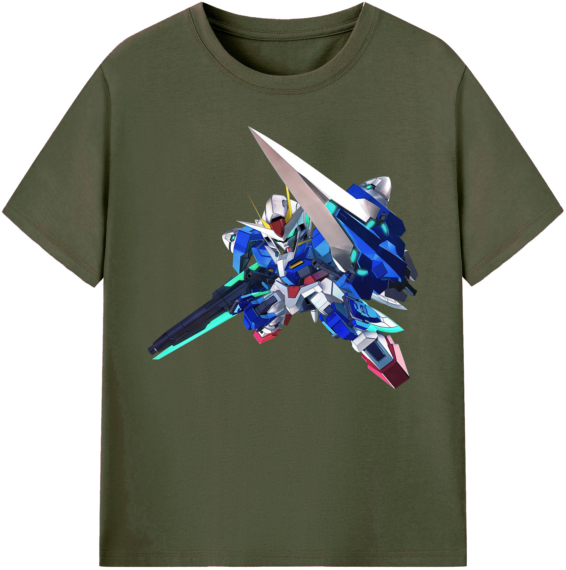 （画像用） 機動戦士ガンダム Mobile Suit Gundam 綿100％ メンズ半袖Tシャツ｜肌触りやわらか＆通気性